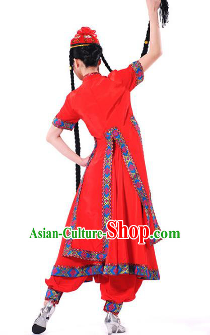 Traditional Chinese Yangge Fan Dance Folk Dance Costume Classical Yangko Dance Modern Dance Dress Halloween Clothing