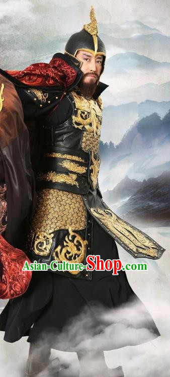 Chinese Ancient Three Kingdoms Period Wei Kingdom Emperor Cao Cao Replica Costume for Men