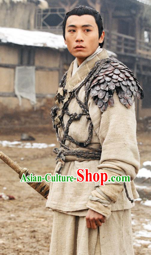 Chinese Ancient Warring States Time Assassin Swordsman Jing Ke Replica Costume for Men