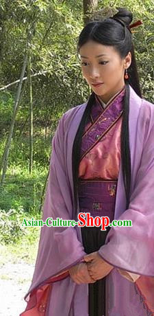 Chinese Ancient Costumes Han Dynasty Queen Lv Zhi Hanfu Dress Replica Costume for Women