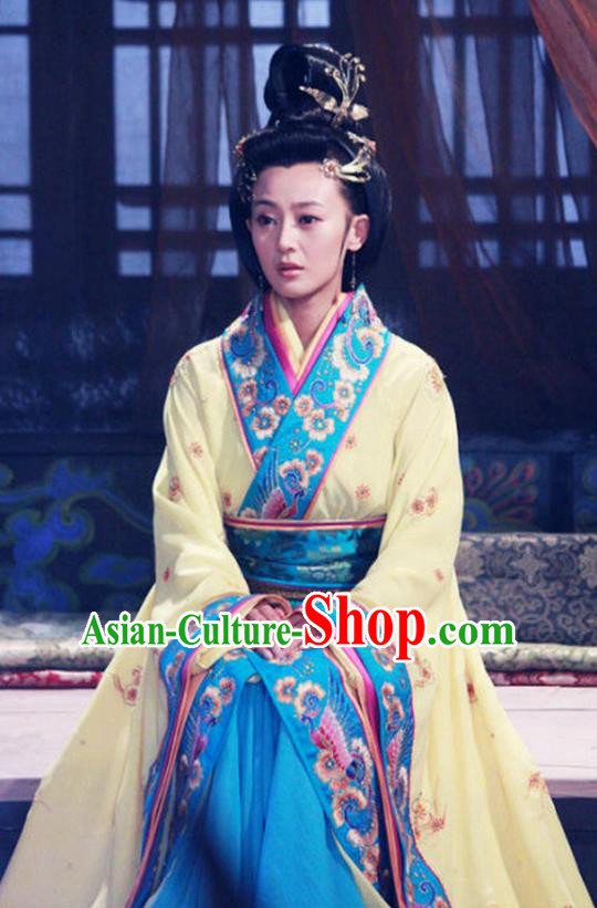 Traditional Chinese Ancient Costume Warring States Period Hanfu Clothing