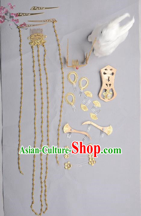 Traditional Handmade Chinese Ancient Classical Hair Accessories Hair Fascinators Hairpins for Women