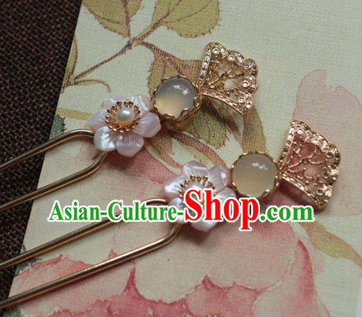 Traditional Chinese Ancient Hair Clip Hair Accessories Handmade Hanfu Hairpins for Women