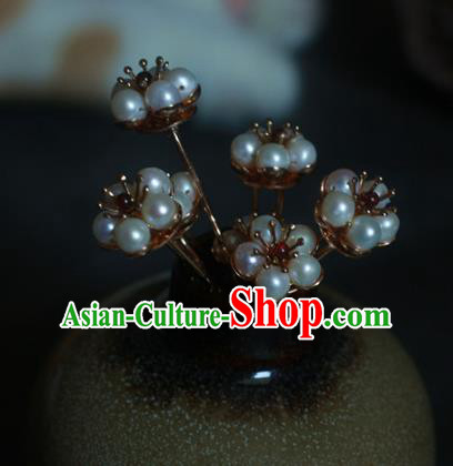 Traditional Handmade Chinese Ancient Classical Hair Accessories Little Flowers Hairpins for Women