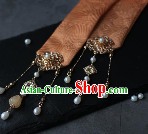 Traditional Chinese Ancient Hair Clasp Hair Accessories Handmade Hanfu Headband Hairpins for Women