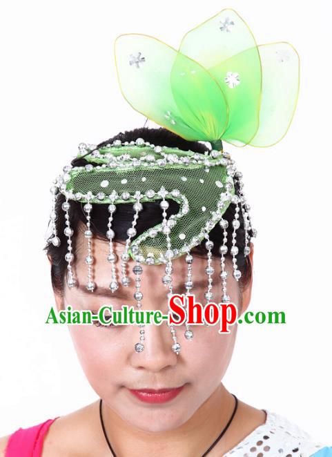 Chinese Traditional Classical Dance Hair Accessories Folk Dance Yangko Headwear for Women