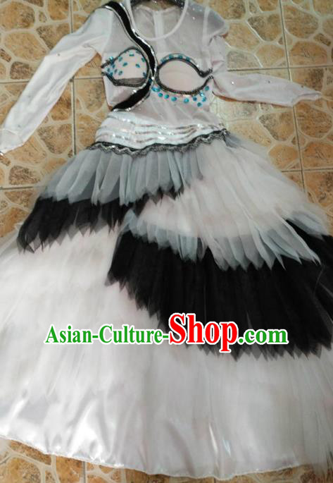 Traditional Chinese Yangge Fan Dance Folk Dance Costume Classical Yangko Dance Modern Dance Dress Halloween Clothing and Headwear