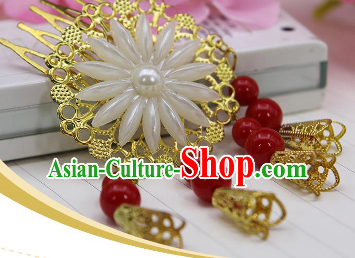 Chinese Ancient Hair Accessories Hanfu Hairpins Hair Comb Traditional Queen Headwear for Women