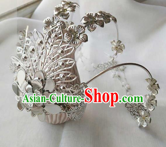 Chinese Traditional Ancient Hair Accessories Classical Phoenix Coronet Hanfu Hairpins for Women