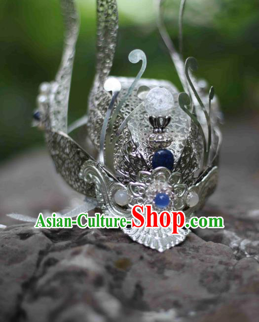 Chinese Traditional Ancient Hair Accessories Classical Hairpins Hanfu Hairdo Crown Headwear for Women