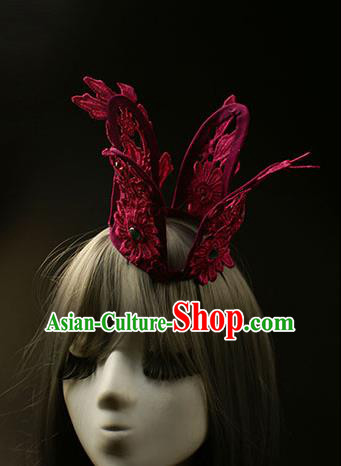 Top Grade Catwalks Hair Accessories Halloween Royal Crown Stage Performance Modern Fancywork Headwear