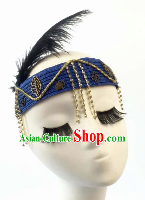 Top Grade Catwalks Hair Accessories Exaggerated Headband Halloween Modern Fancywork Headwear