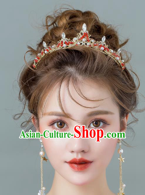 Baroque Bride Classical Hair Accessories Princess Royal Crown Wedding Imperial Crown for Women