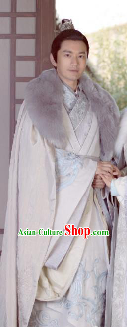Chinese Ancient Nirvana in Fire General Nobility Childe Xiao Pingzhang Replica Costume for Men