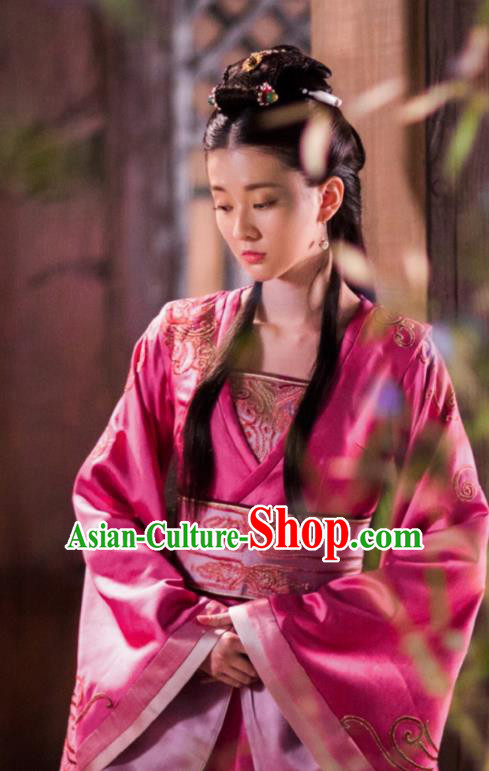 Traditional Chinese Ancient Costume Southern and Northern Dynasties Hanfu Clothing