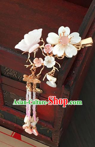 Traditional Handmade Chinese Ancient Classical Hair Accessories Butterfly Hair Claws Hairpins for Women