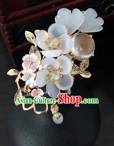 Traditional Handmade Chinese Ancient Classical Hair Accessories Hairpins Flowers Hair Stick for Women