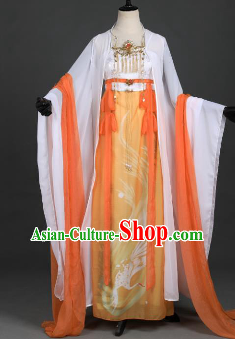Chinese Ancient Princess Costume Cosplay Palace Lady Dress Hanfu Clothing for Women