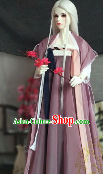 Chinese Ancient Taoist Nun Costume Cosplay Swordswoman Clothing Tang Dynasty Young Lady Hanfu Dress for Women