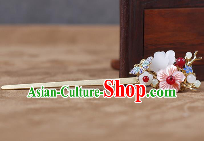 Chinese Traditional Handmade Hair Accessories Ancient Hairpins Hanfu Hair Clip for Women