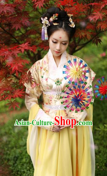 Chinese Ancient Nobility Lady Costume Song Dynasty Imperial Consort Hanfu Dress for Women