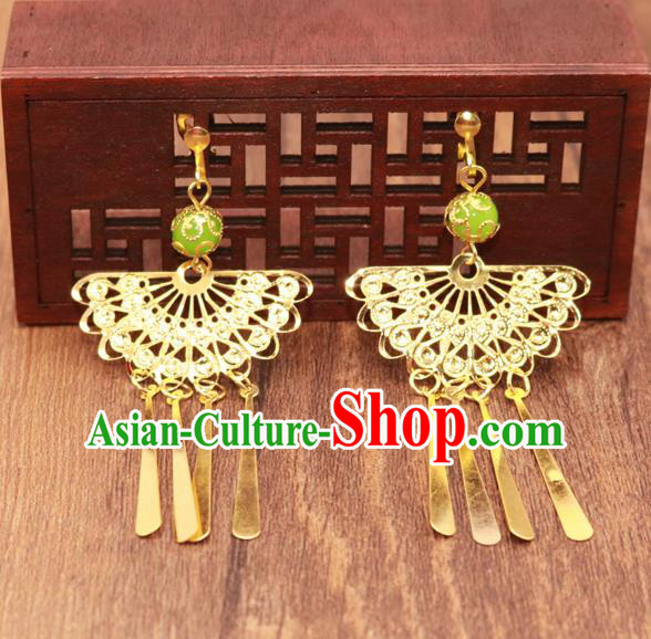 Traditional Chinese Jewelry Accessories Eardrop Ancient Hanfu Earrings for Women