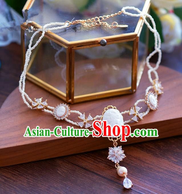 Chinese Handmade Jewelry Accessories Ancient Hanfu Necklace for Women