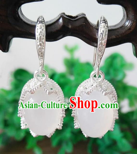 Chinese Handmade Accessories Hanfu Eardrop Ancient Earrings for Women