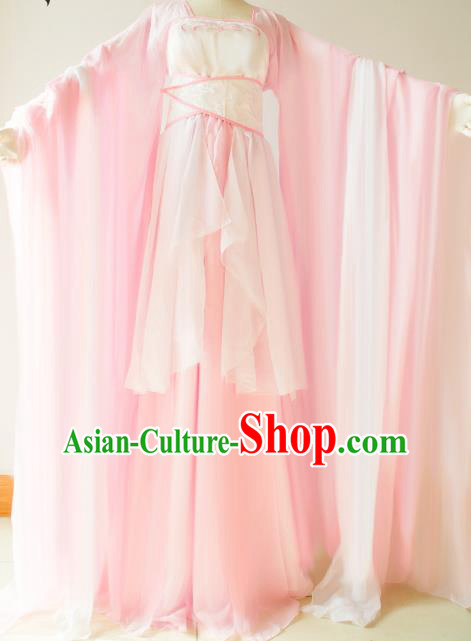 Chinese Traditional Han Dynasty Princess Hanfu Dress Ancient Cosplay Fairy Costume for Women