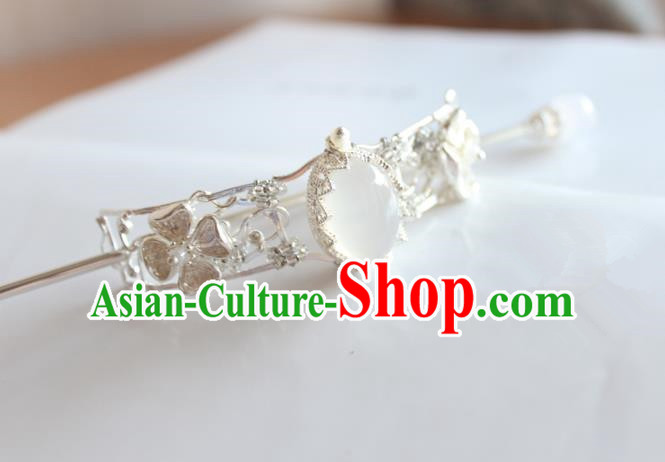 Chinese Ancient Handmade Palace Hairdo Crown Hair Clip Hair Accessories Hanfu Hairpins for Women
