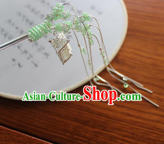 Chinese Ancient Handmade Palace Hair Clip Hair Accessories Hanfu Tassel Hairpins for Women