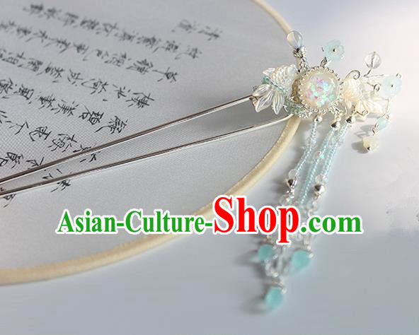 Chinese Ancient Handmade Goldfish Hair Clip Hair Accessories Hanfu Hairpins for Women