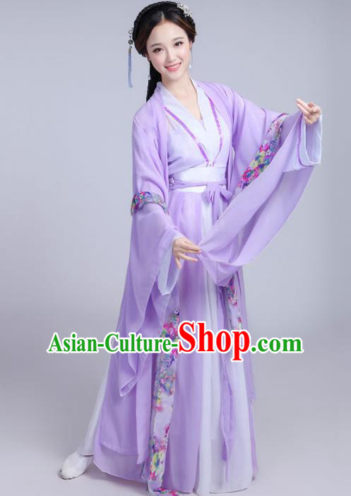 Chinese Ancient Fairy Costumes Tang Dynasty Princess Traditional Hanfu Dress Clothing for Women