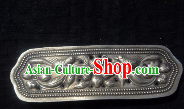 Chinese Traditional Miao Nationality Hair Stick Hair Accessories Hairpins Headwear for Women