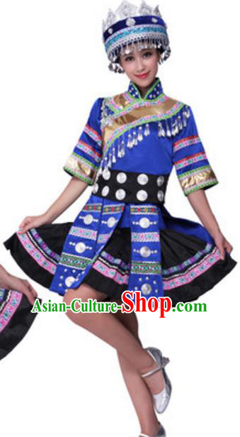 Traditional Chinese Yangge Fan Dance Folk Dance Ethnic Costume Classical Yangko Chorus Modern Dance Dress Halloween Clothing and Shoes