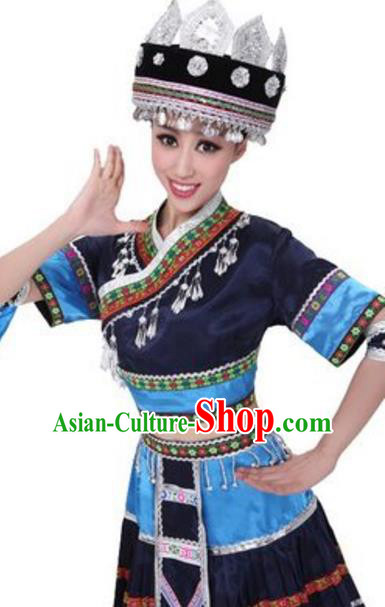 Traditional Chinese Yangge Fan Dance Folk Dance Ethnic Costume Classical Yangko Chorus Modern Dance Dress Halloween Clothing and Shoes