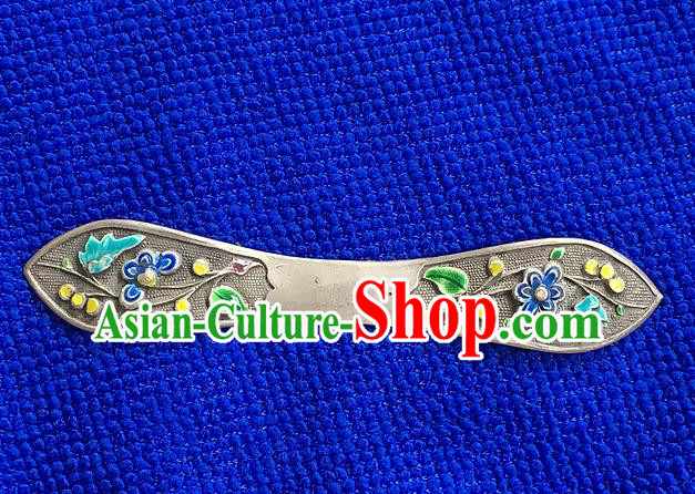 Chinese Traditional Ancient Queen Cloisonne Hair Stick Hairpins Hair Accessories for Women