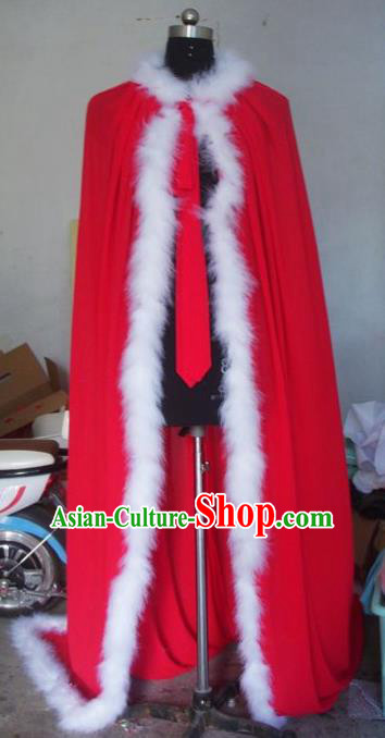 Chinese Traditional Beijing Opera Actress Costumes China Peking Opera Red Cloak for Adults