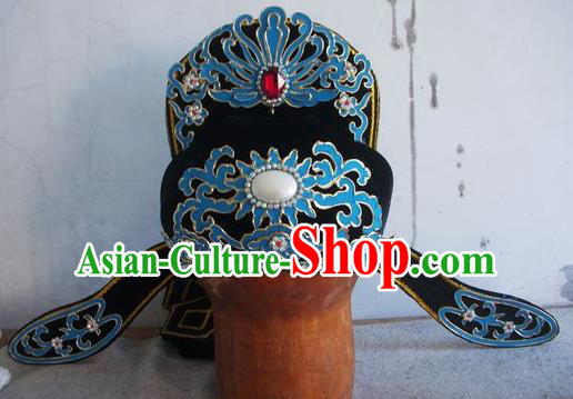 Chinese Traditional Beijing Opera Niche Scholar Hats for Men