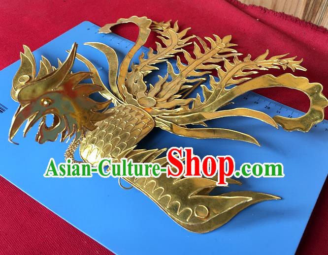 Chinese Traditional Ancient Queen Palace Phoenix Coronet Hairpins Hair Accessories for Women