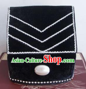 Chinese Traditional Beijing Opera Taoist Priest Scholar Black Hats for Men