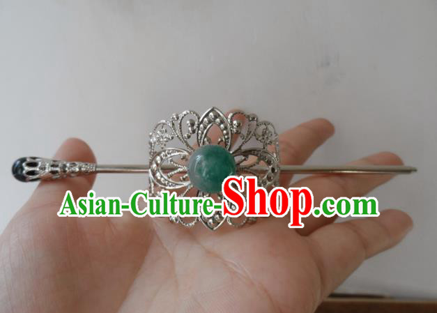 Chinese Traditional Ancient Handmade Hairdo Crown Hair Accessories Swordsman Hairpins for Men