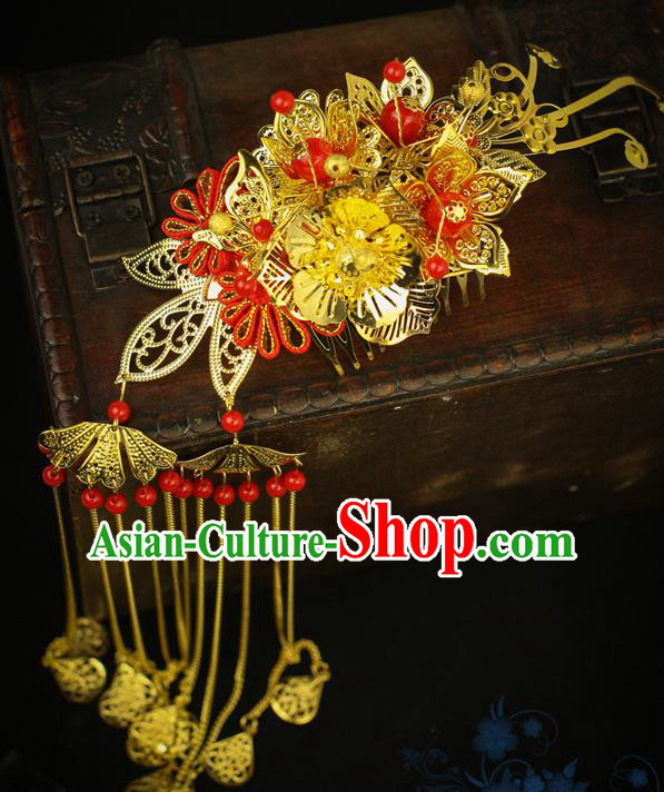Chinese Traditional Hair Accessories Ancient Hanfu Hair Comb Hairpin for Women