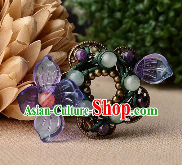 Chinese Traditional Jewelry Accessories Ancient Palace Hanfu Brooch for Women