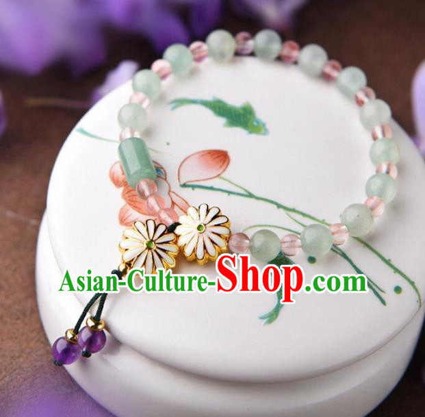 Chinese Traditional Jewelry Accessories Ancient Palace Hanfu Bracelet Chain for Women