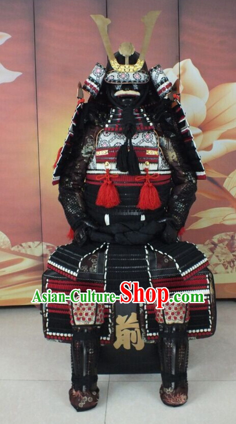 Ancient Authentic Japanese Samurai Armor Japanese Samurai Body Armor Custom Japanese Samurai Armor Mask and Body Armors Full Set