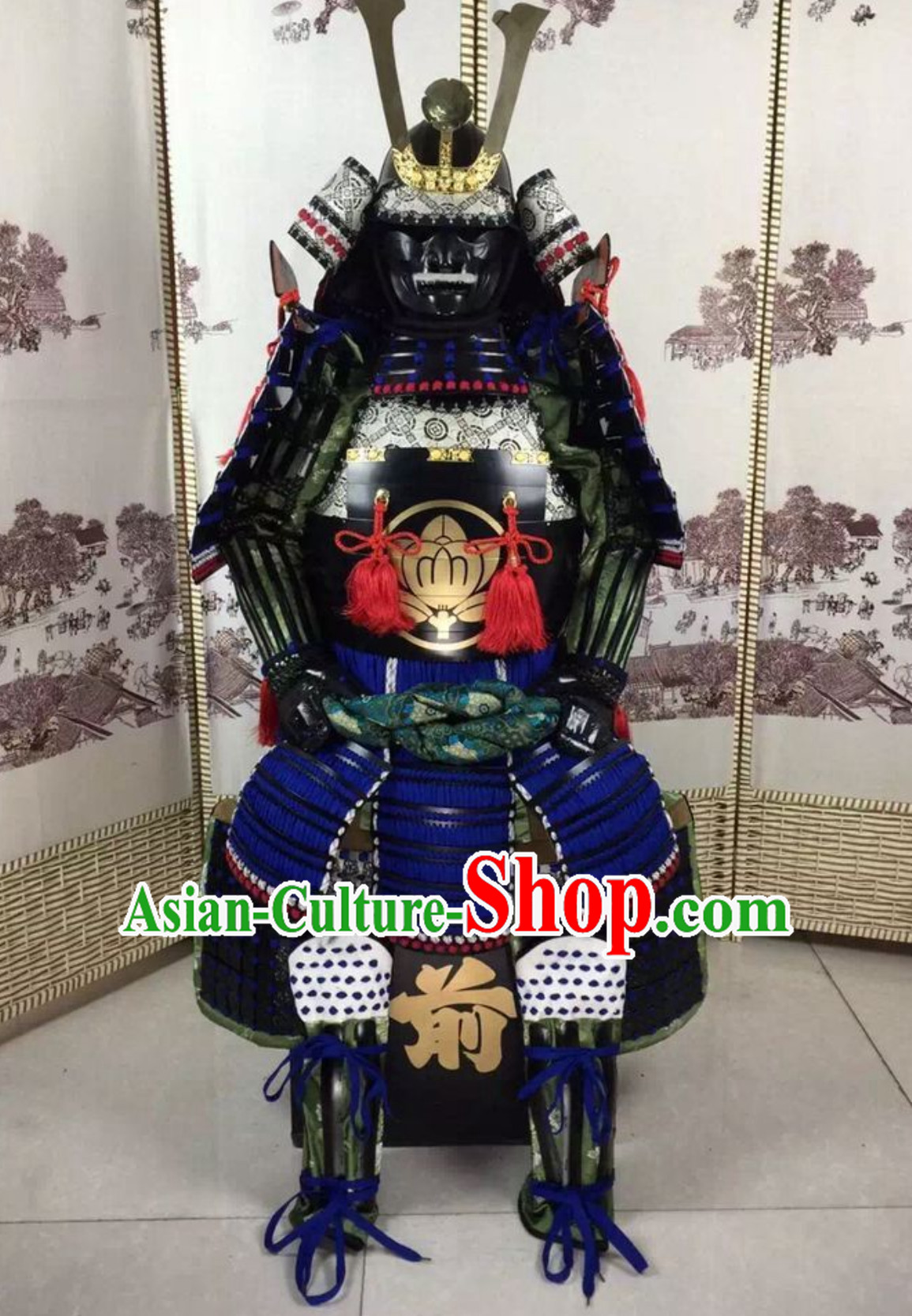 Ancient Authentic Japanese Samurai Armor Japanese Samurai Body Armor Custom Japanese Samurai Armor Mask and Body Armors Complete Set