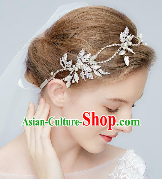 Handmade Wedding Hair Accessories Bride Crystal Hair Clasp for Women