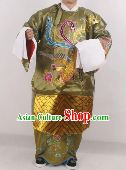 Professional Chinese Peking Opera Pantaloon Old Women Embroidered Costumes for Adults