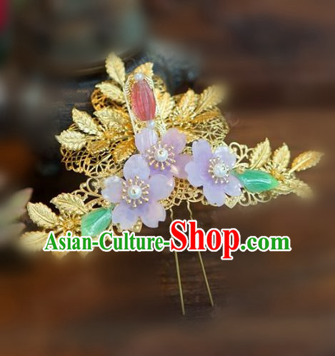 Chinese Handmade Ancient Hair Accessories Ancient Hanfu Hairpins for Women